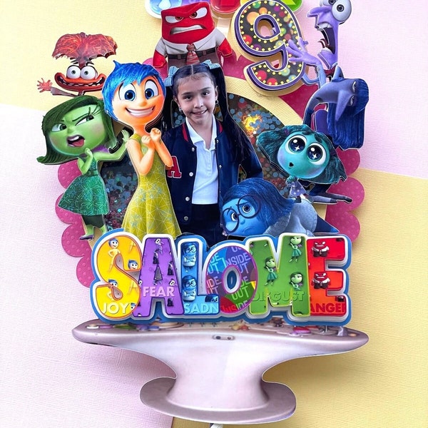 Inside Out 2 Birthday Cake Topper - Etsy