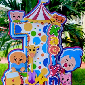 Plim Plim cake topper