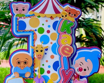 Adorno para tarta Plim Plim, adorno para tarta, artículos para fiestas