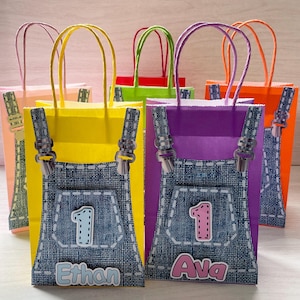 Ms. Rachel Geburtstags-Goodie Bags: Personalisierte Gastgeschenke