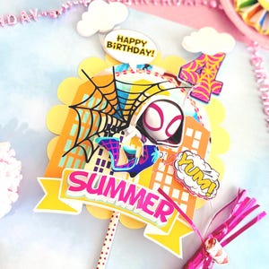 Personalized Shaker Cake Topper: Custom Celebration Decor
