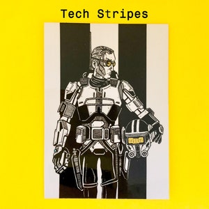 Adesivi olografici Star Wars The Bad Batch Tech