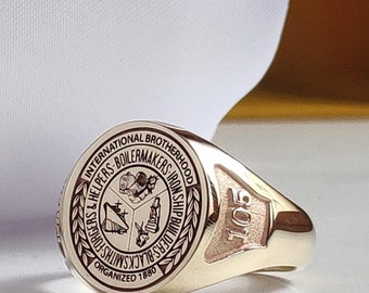 Personalized 14k Solid Gold Class Ring Custom College Graduation Gift - Etsy Personalized 14k Solid Gold Class Ring Custom College Graduation Gift - Etsy