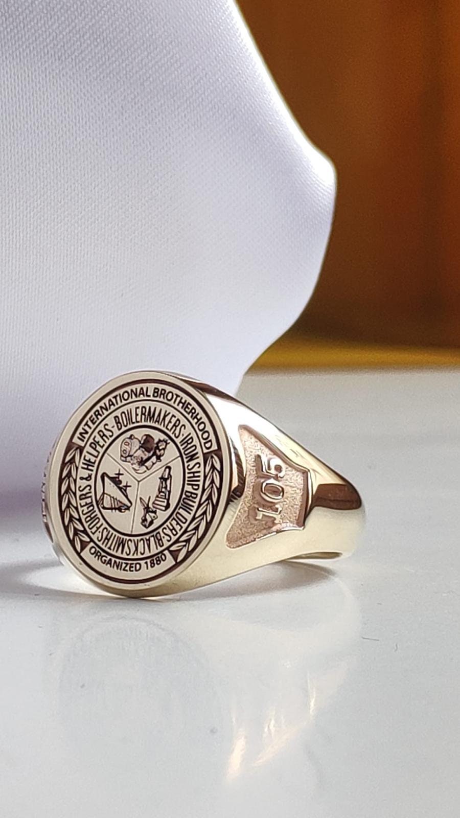 Personalized 14k Solid Gold Class Ring Custom College Graduation Gift - Etsy Personalized 14k Solid Gold Class Ring Custom College Graduation Gift - Etsy