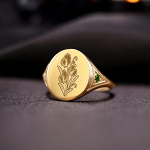 Sweet Pea Ring - Etsy