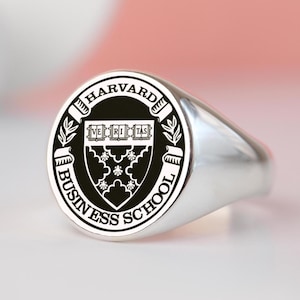 Personalized Graduation Ring – Custom Solid Gold or Sterling Silver Class Ring