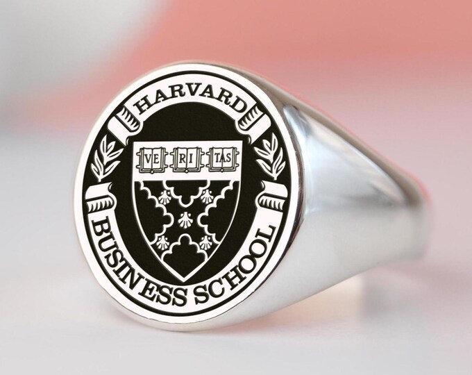 Personalized Graduation Ring – Custom Solid Gold or Sterling Silver Class Ring