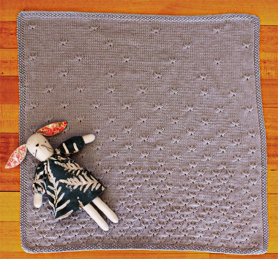 Dandelion Baby Blanket Pdf Knitting Pattern Etsy Canada