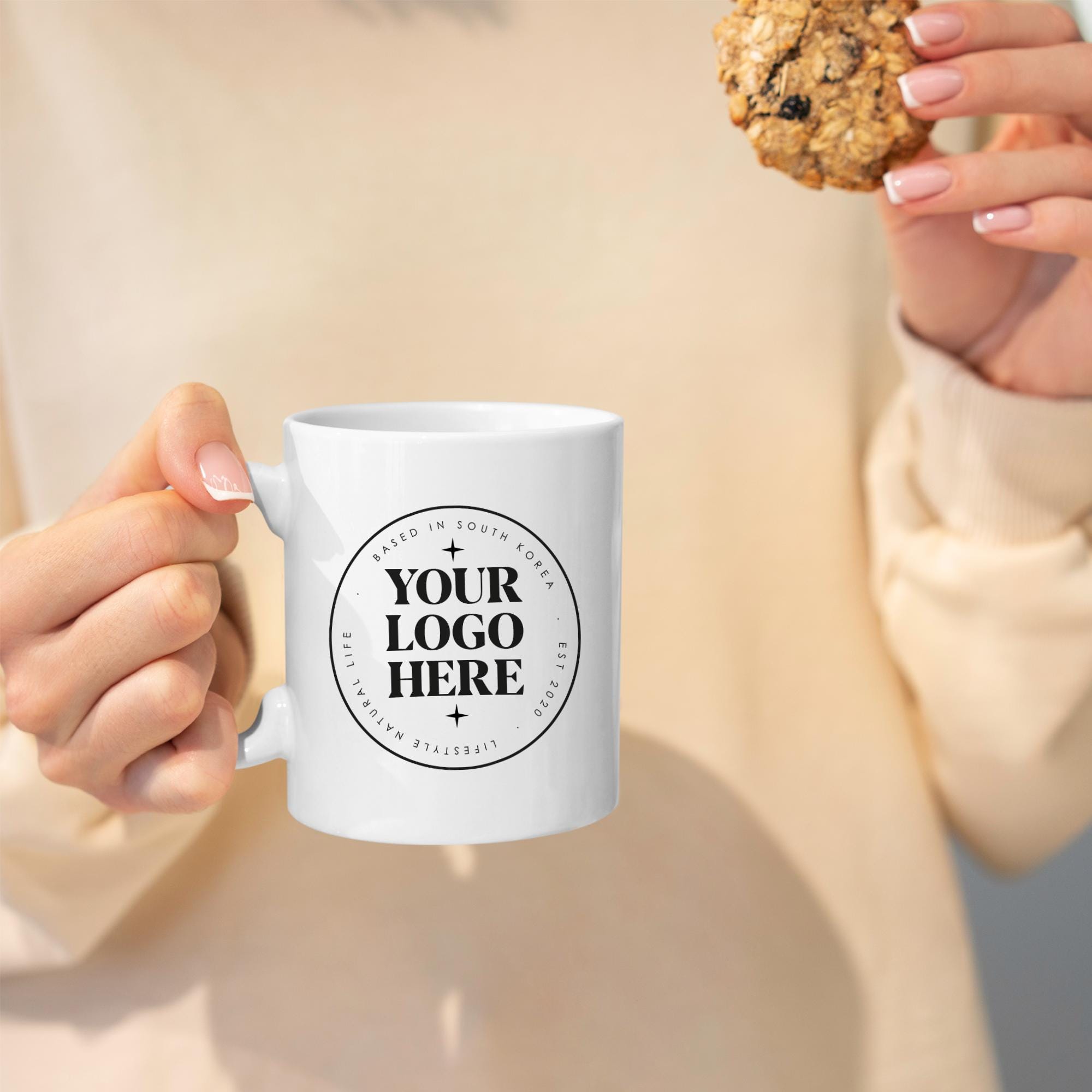 Custom Logo Mug, Personalized Mug, Office Mug, Gift for Coworker, Your ...