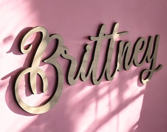 Wooden Name Sign, Custom Name Sign, Custom Wooden Sign, Baby Shower Gift, First Name Sign, Wood Decor, Personalized Gift, Baby Room Decor