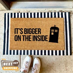 Science Fiction Doormat, Front Doormat, Outdoor Doormat, Housewarming Gift, New Home Gift, Front Door Decor, Welcome Doormat, Funny Doormat