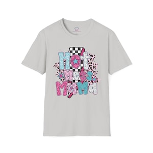 Hot Mess Mama T-Shirt, Cute Mama Shirt, Mothers Day Gift, Family Reunion Wear, Everyday Casual Tee image 2