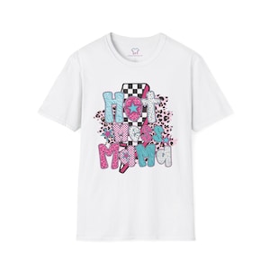 Hot Mess Mama T-Shirt, Cute Mama Shirt, Mothers Day Gift, Family Reunion Wear, Everyday Casual Tee image 1