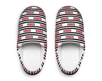 Gemütliche Georgia Herren-Hausschuhe - Stilvolle und bequeme Schuhe für Zuhause, perfektes Geschenk für Urlaub, Faulenzen und Entspannung