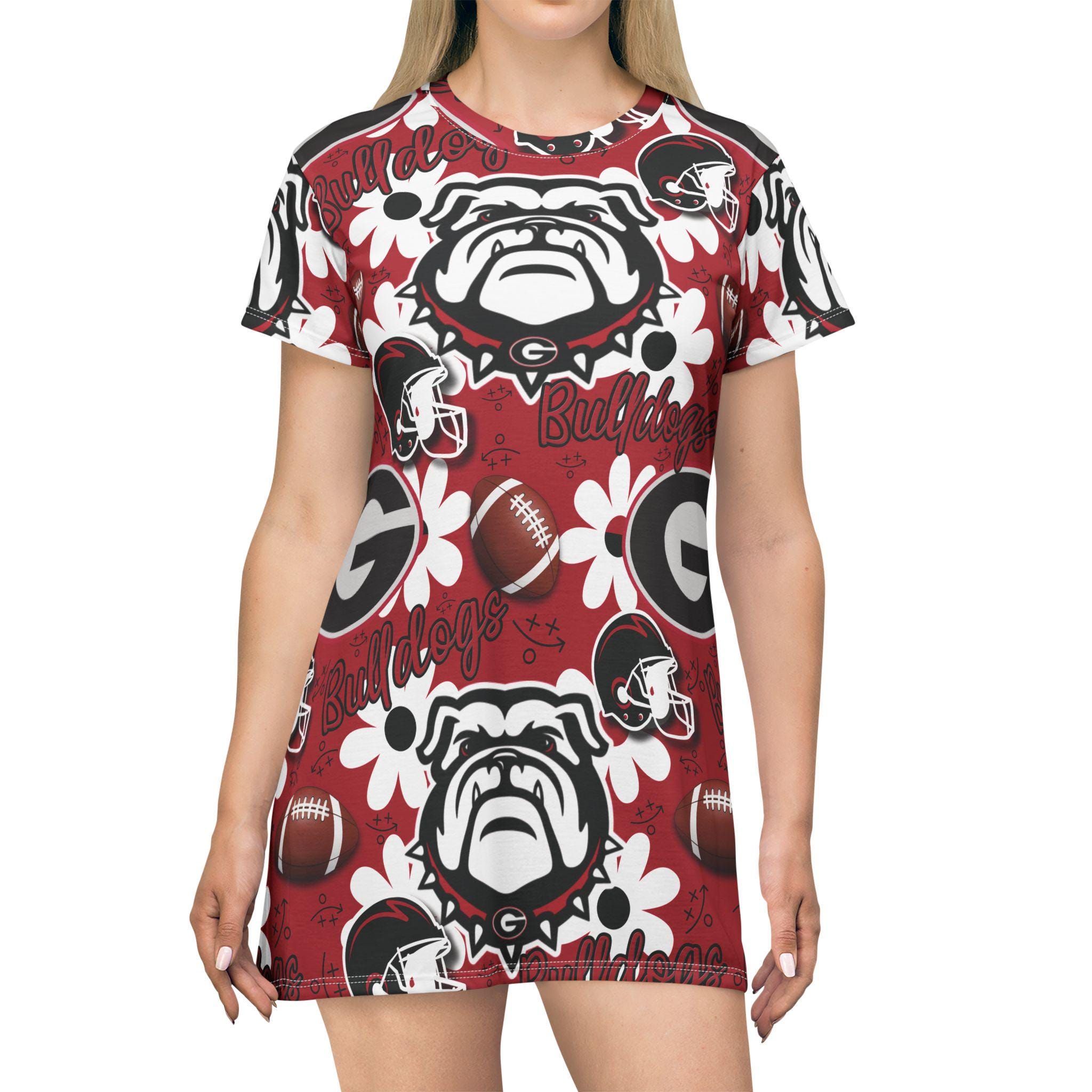 georgia bulldogs jersey dress Floral - W