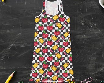 teacher sequin dress Colorblock Gingham Teacher Icon Button Up Dress  Queen of Sparkles