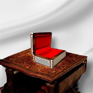 Mother Of Pearl Jewelry Box