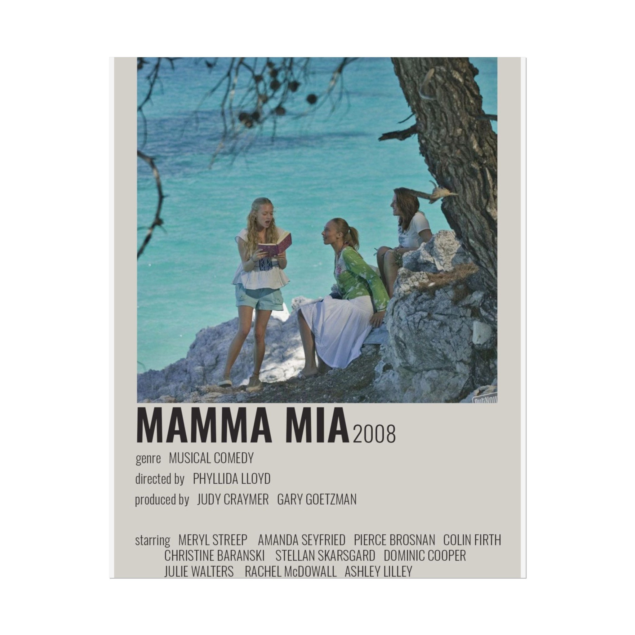 Mamma Mia Movie Poster - Etsy