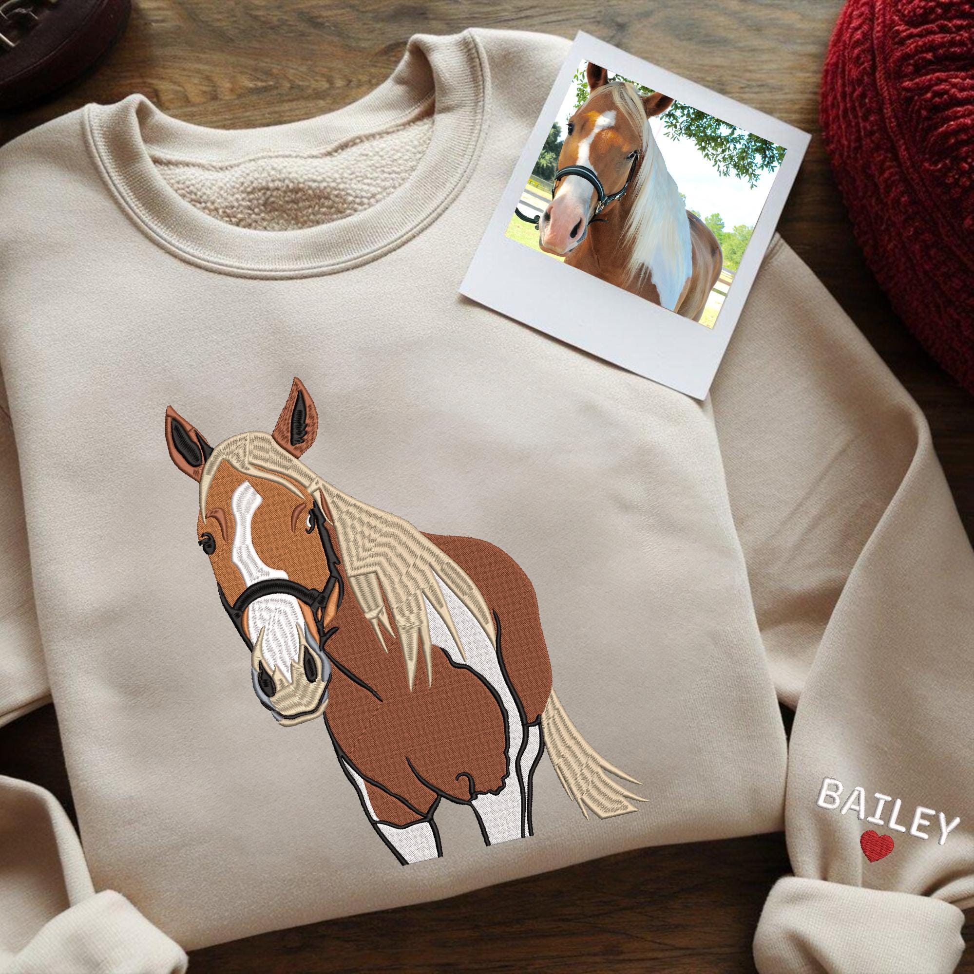 Personalized horse sweatshirts deals