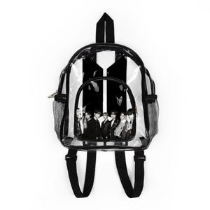 cute black mini bts backpack Bts Backpack Black