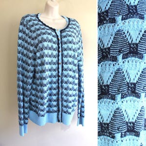 Preppy Beekeeper: Charter Club Cardigan Suéter de punto de mezcla de algodón para mujer, talla XL, con motivo de colmena