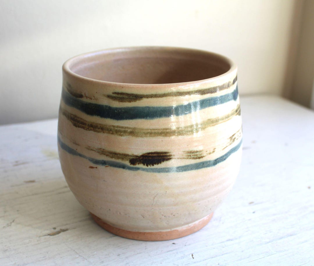 Earth Tones : Studio Pottery Pot, Wheel Thrown Vase - Etsy