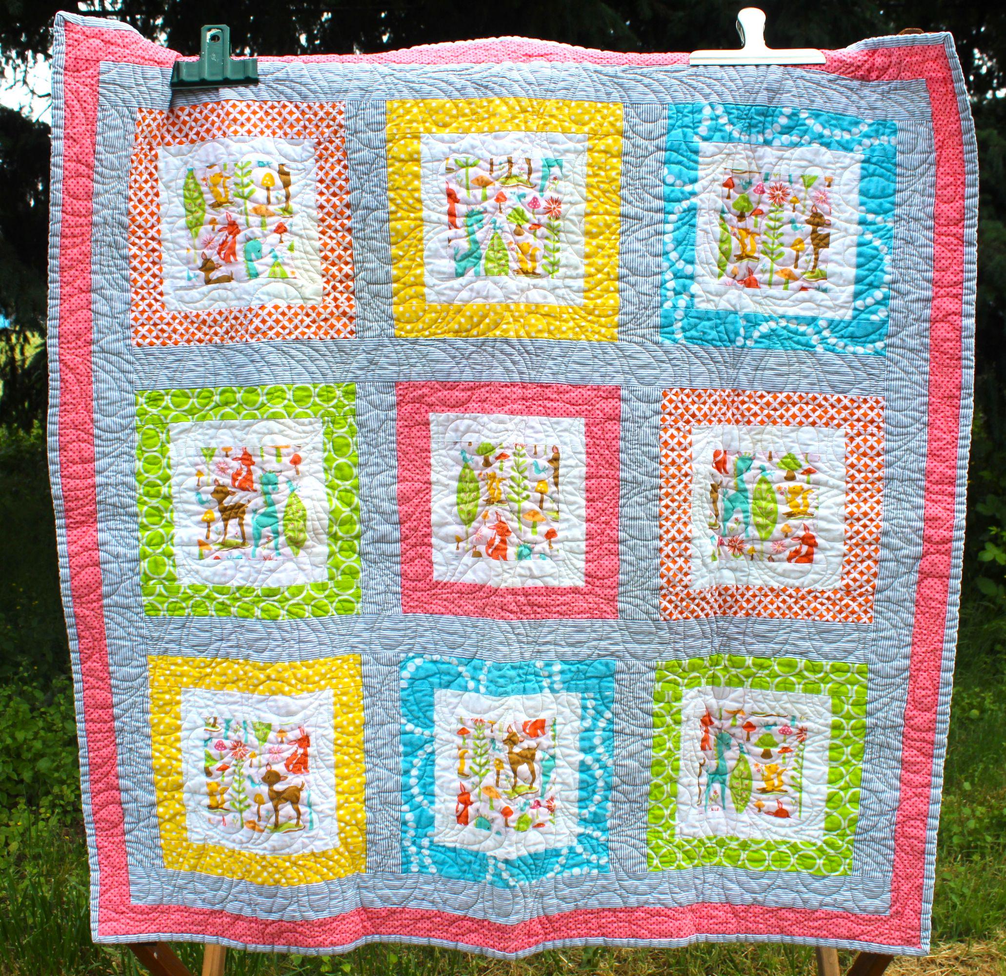 Rainbow Brite - Printed Bed Blanket / Couverture de lit