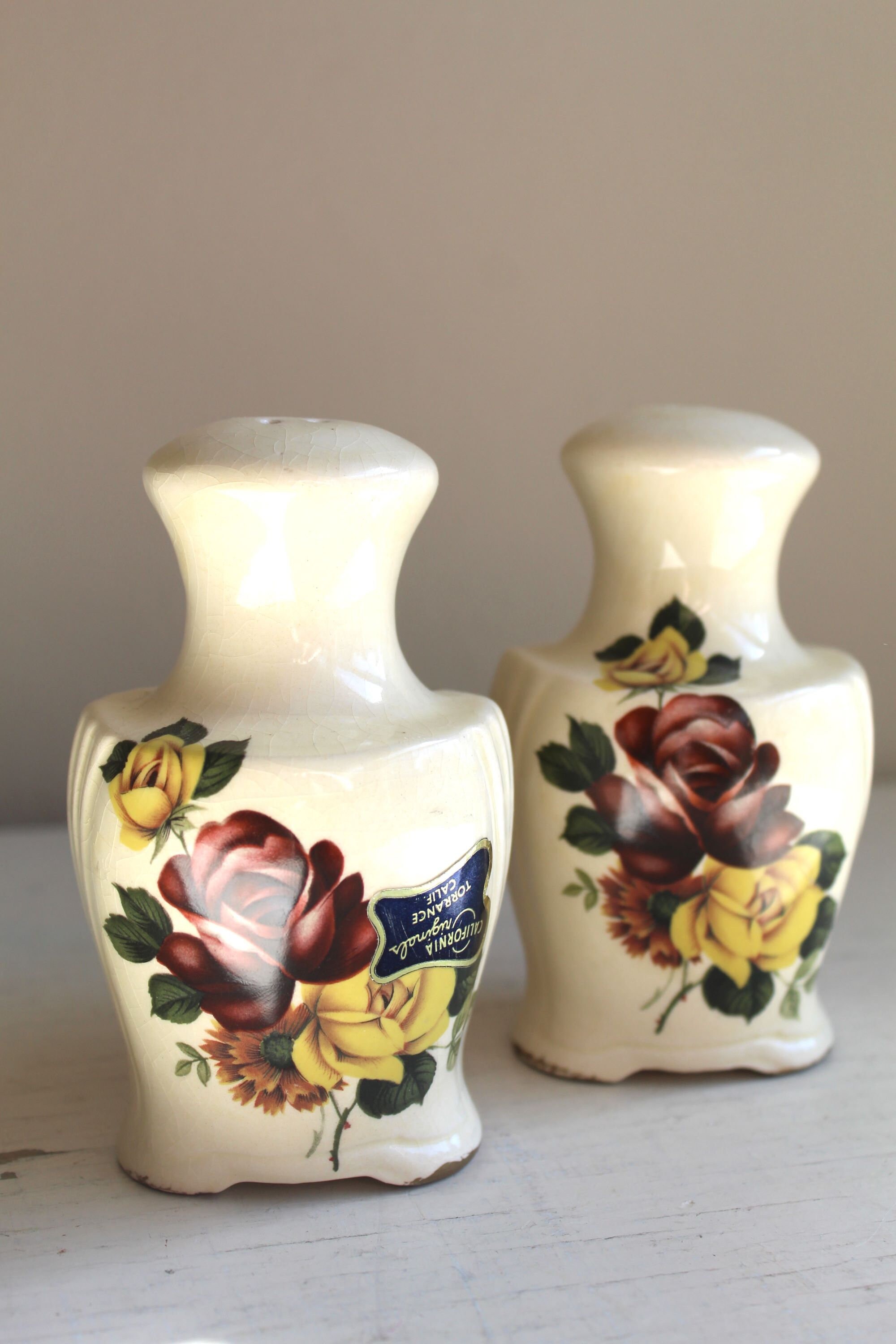 ヴィンテージ 1950年代 カリフォルニアオリジナルズ ローズ ソルト