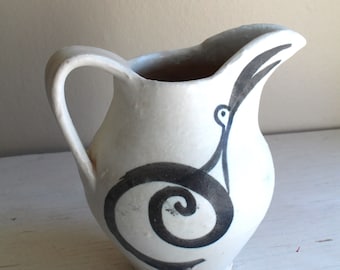 水差し 陶器 手作り じょうろ 水差し 陶器 手作り じょうろ