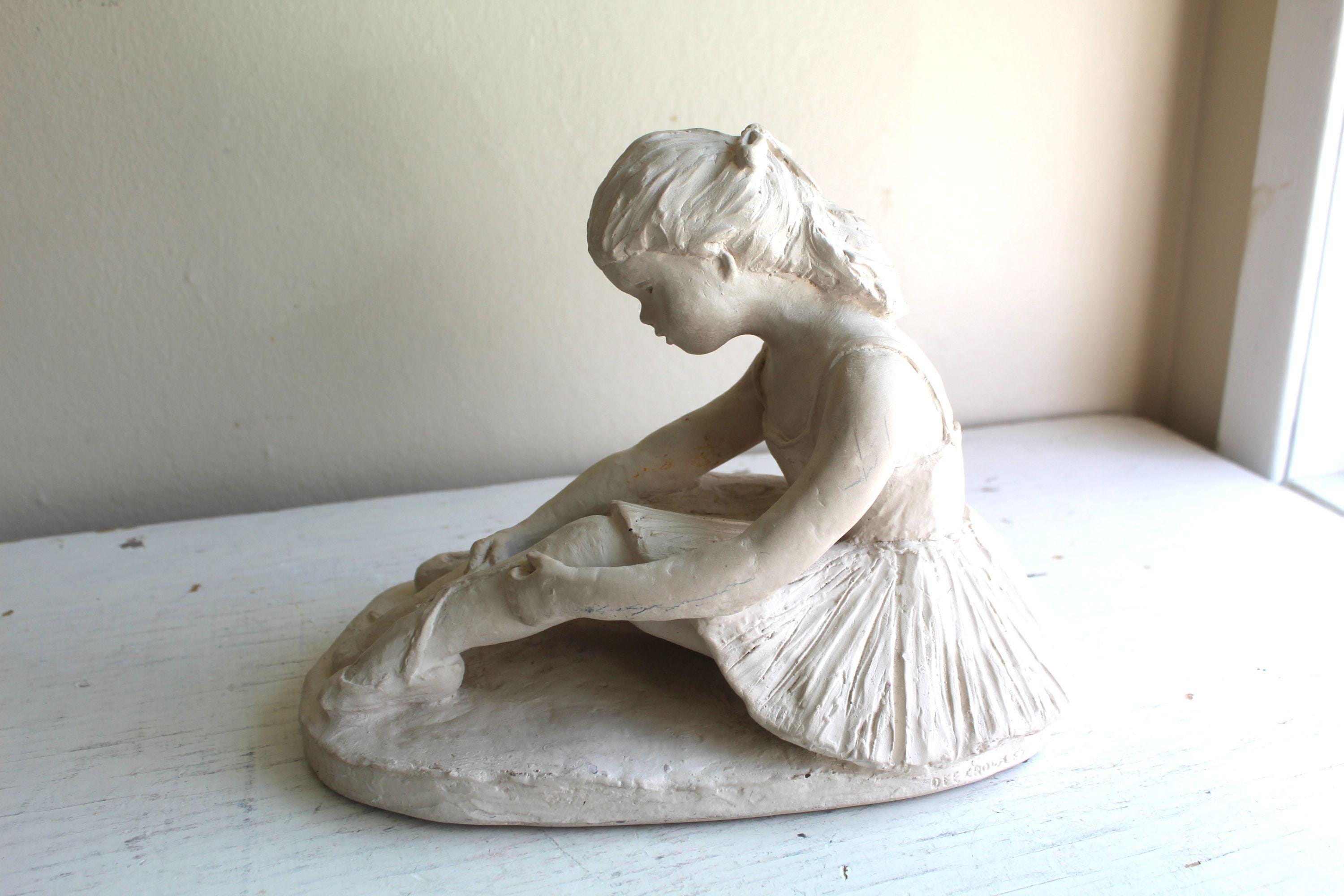 Dancer Sculpture : Austin Prods Dee Crowley Ceramic Sculpture