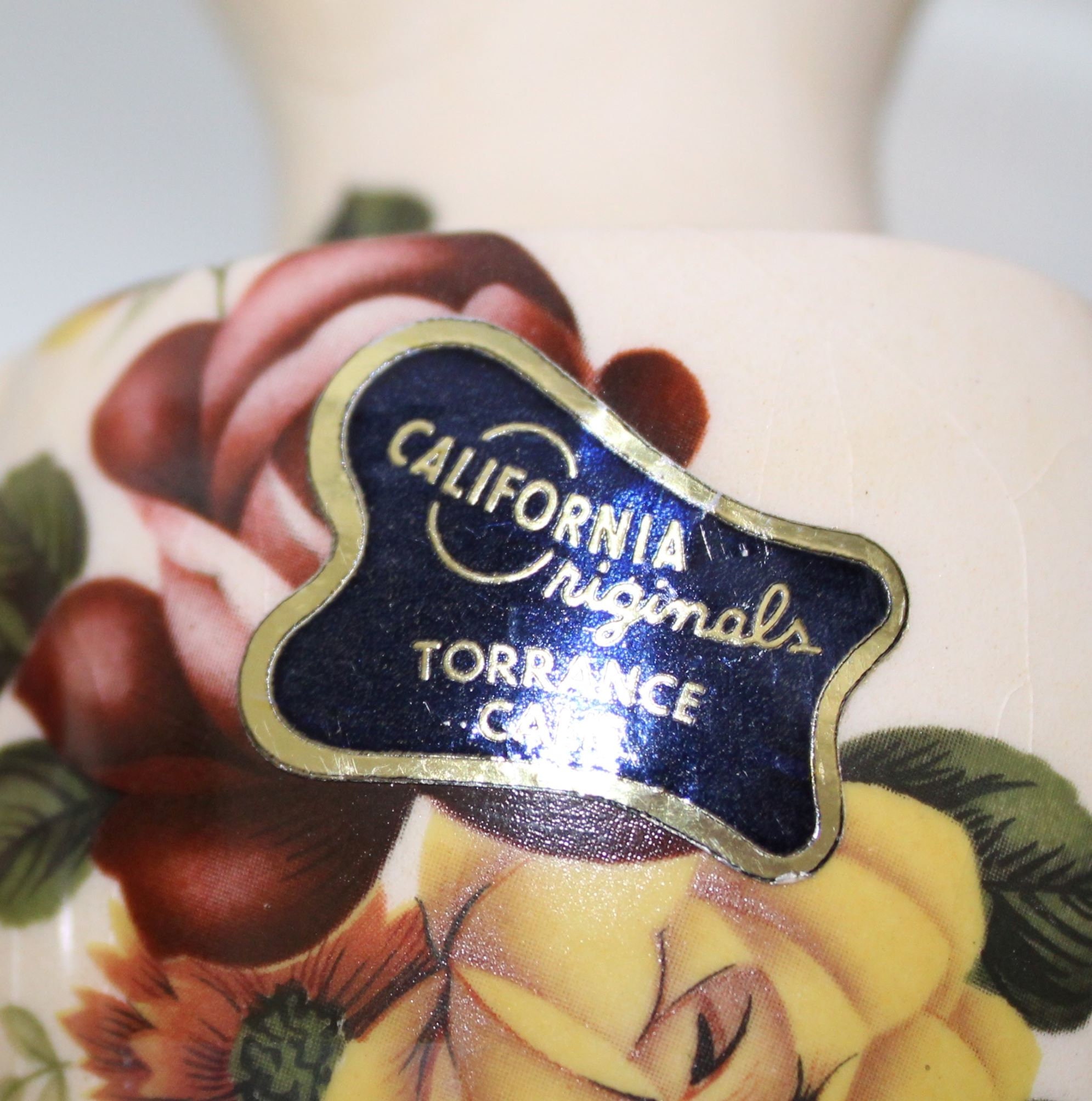 ヴィンテージ 1950年代 カリフォルニアオリジナルズ ローズ ソルト