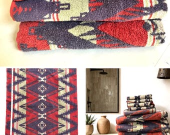 Ralph Lauren Blue Label badhanddoek - western lodgestijl