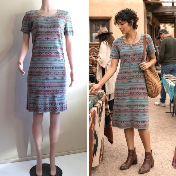 pendleton shirt dress Shop Stylish Women's Western Print Gambler Shirt Dress