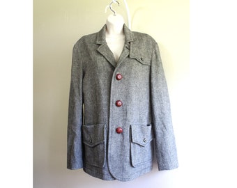 Vintage 1930s Wool Jacket French Workwear Belle Jardiniere Vintage 1930s Wool Jacket French Workwear Belle Jardiniere