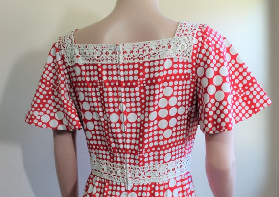 M Puritan Forever Young Vintage 1970s Polka Dot M… - image 8