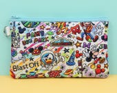 Festival Of The Arts Planner Pouch, Stationery Bag, Zipper Pouch for Hobonichi Weeks, Washi Tape Storage, Fully Lined and Padded, Cute Gift