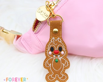 Dale Gingerbread Snap Tab – Disney tashanger, kerstsleutelhanger, vakantiecadeau, sleutelhanger voor parktassen, rugzakken en meer