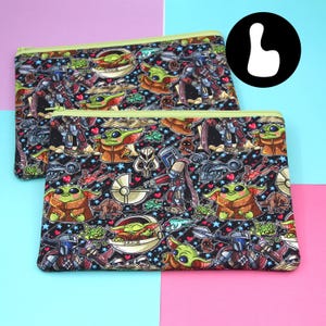 GRANDE Bolsa com zíper para planejador de aventuras galácticas