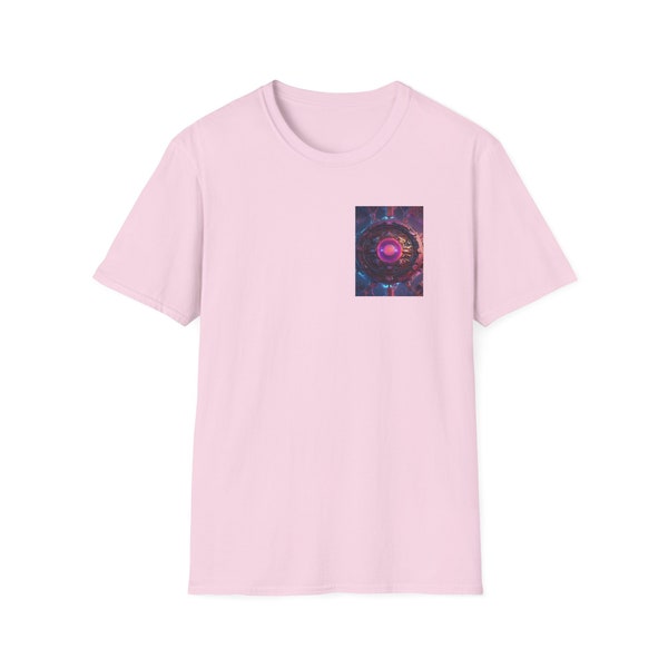 Mandala Artwork, Abstract T-shirt, Geometric Tee, Artistic Gift, Fashion Wear, Steam Punk shirt, colorful shirt, futuristic tee