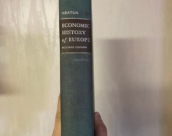 Libro d'epoca, "Storia economica dell'Europa"