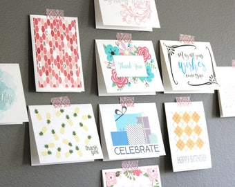 blank greeting cards etsy