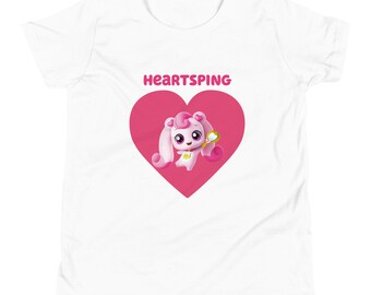 Attrapez Teenieping Heartsping T-shirt À Manches Courtes Pour Jeunes Tailles S - TG