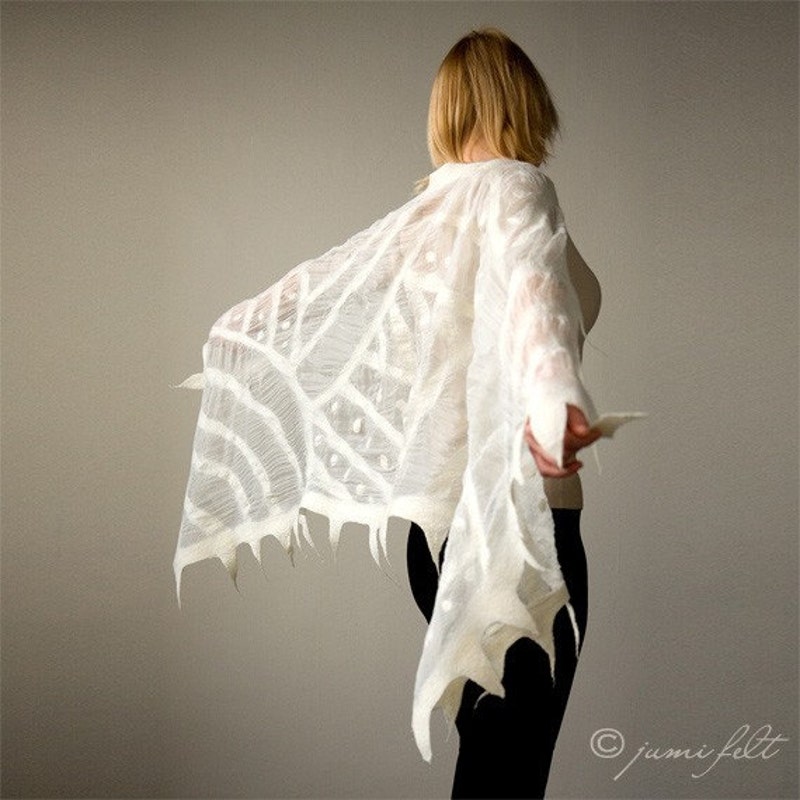 nuno felted shawls wraps