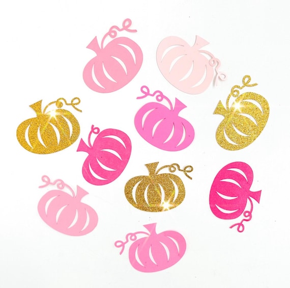 Pink Halloween, Pink Thanksgiving, Pink Halloween pumpkin crafts, Pink Thanksgiving crafts, Little Pumpkin, Pink Fall pumpkins, Pink Fall