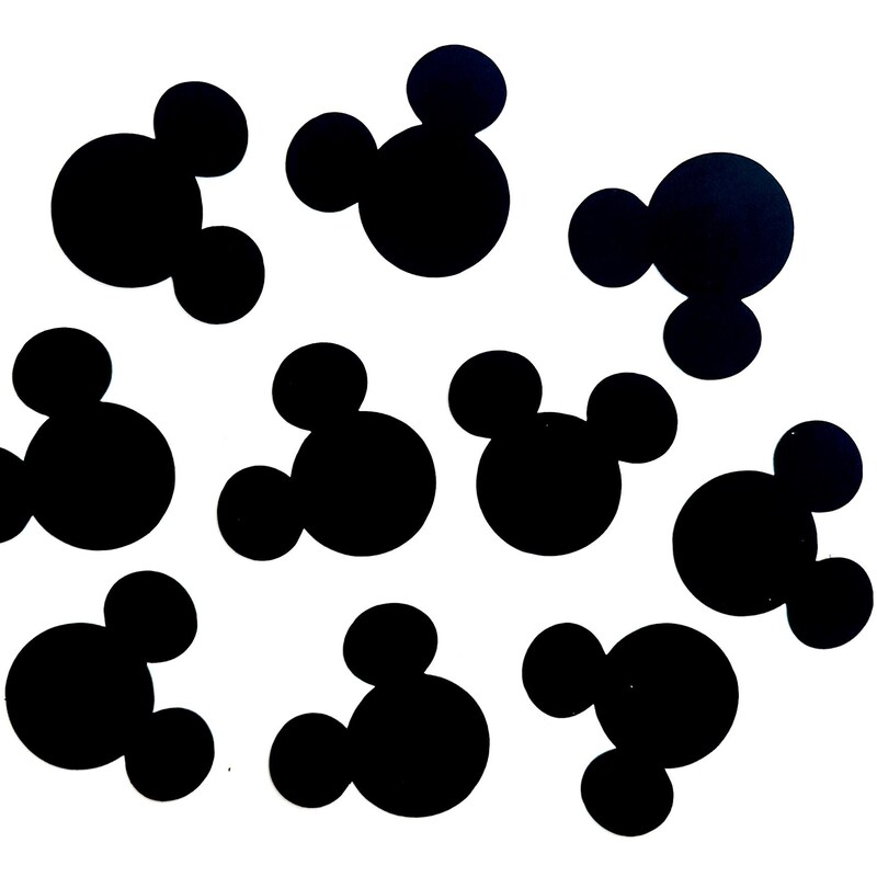 thumbnail image 2 of Mickey Mouse Confetti - 120 Pieces, Die-Cut Paper Shaped Confetti, Multicolor 2 of 5