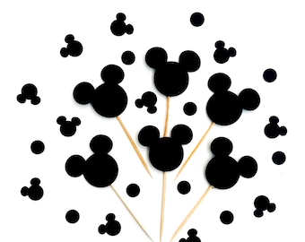 Micky toppers, Micky party, Micky birthday, Mickey cupcakes, Mickey Mouse toppers, Mickey party toppers, Mickey Mouse decorations, Mickey