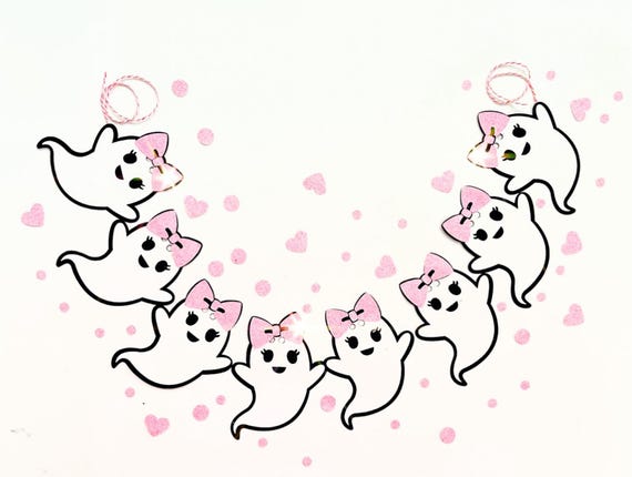 Pink Ghost banner, A little boo is almost due, Pink ghost birthday banner, Pink Ghost party, Pink ghost decoration, Boo shower, Boo party