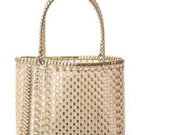 Cute Mini Tote(Gold)