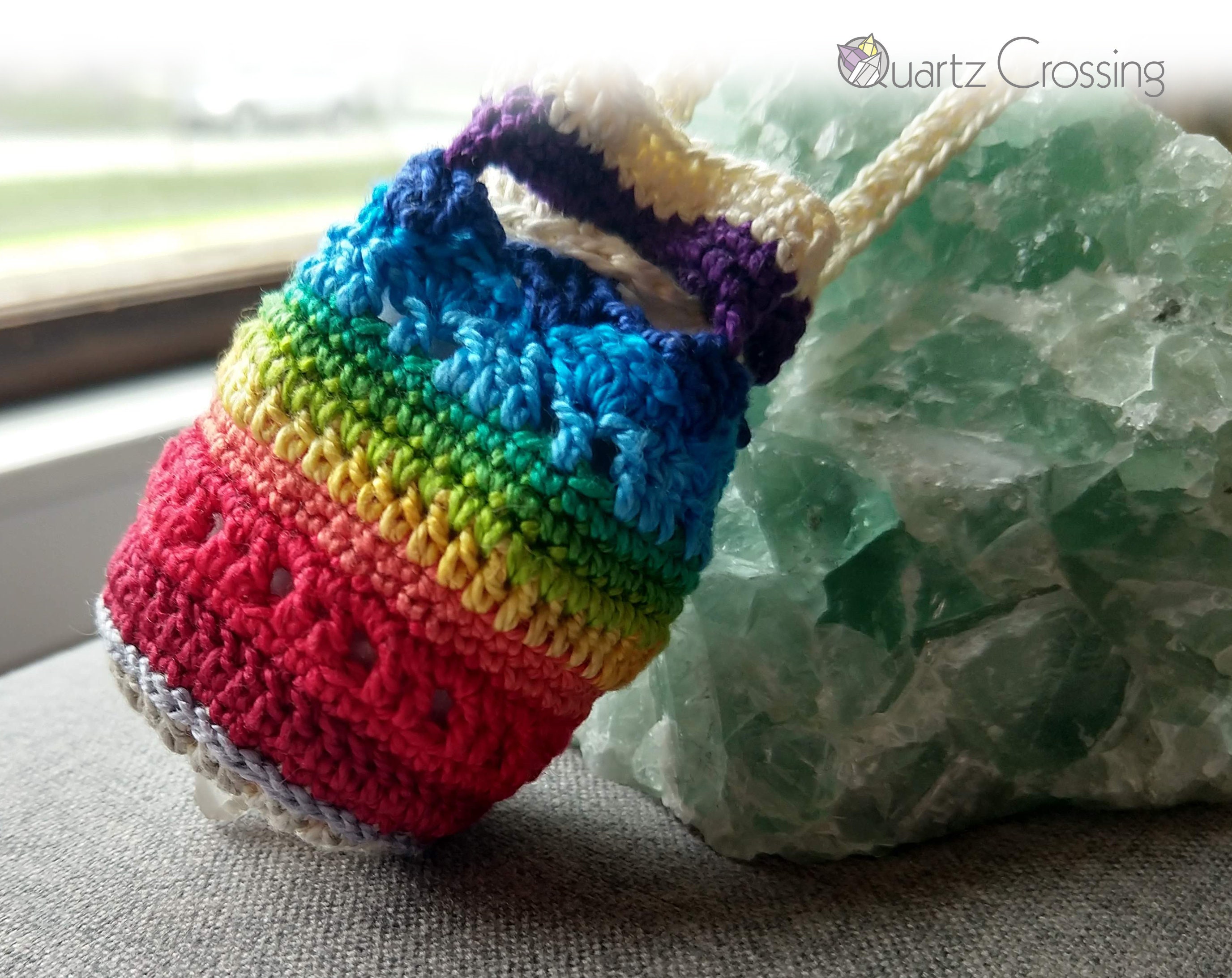 random crystal bag