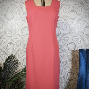 salmon pink cocktail dress aunt petunia Achanti Pleated Maxi Dress